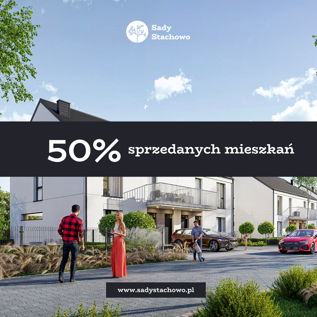Połowa mieszkań sprzedanych!